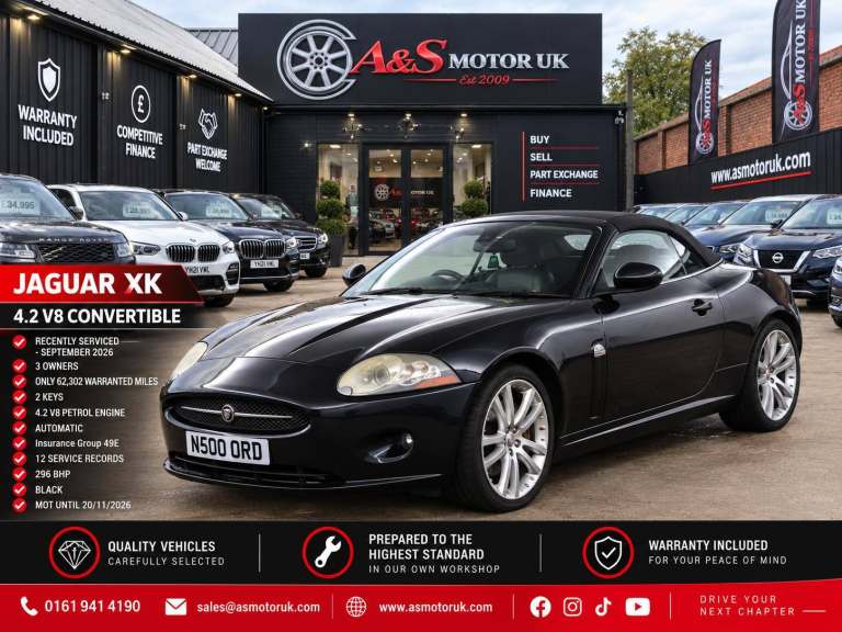 2006 Jaguar XK 4.2 V8 Convertible Petrol Automatic