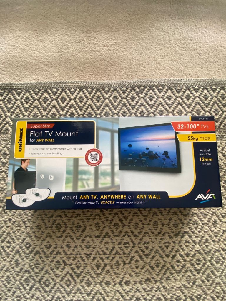 AVF JML8450 Flat TV Wall Bracket for TVs 32 to 100”