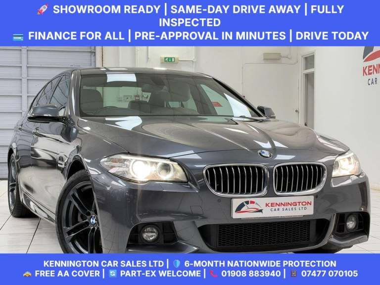 2016 BMW 5 Series 520d [190] M Sport 4dr Step Auto SALOON DIESEL Automatic