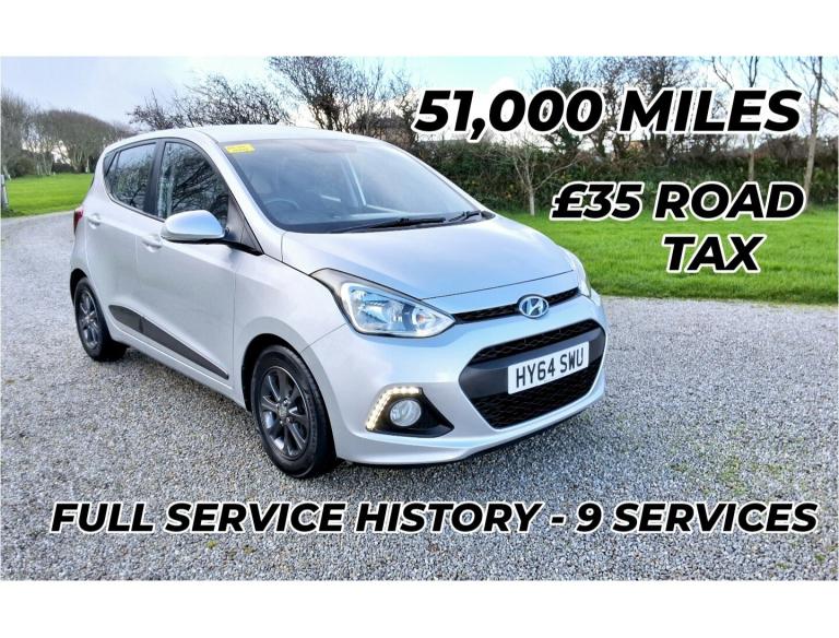 2014 Hyundai i10 1.2 Premium 5dr HATCHBACK Petrol Manual