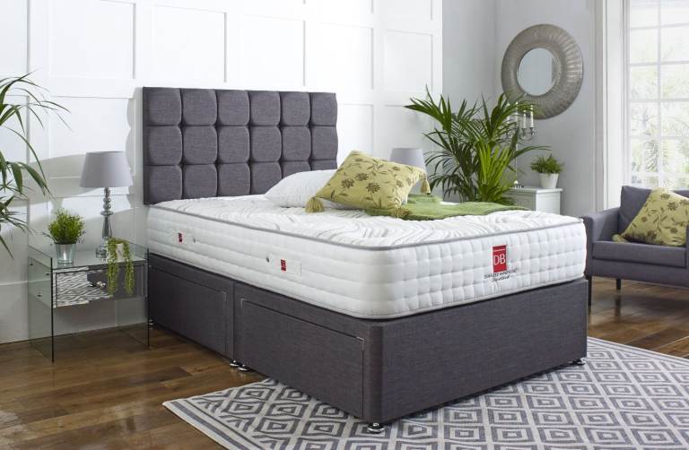 image for Smart finish bed plush velvet
