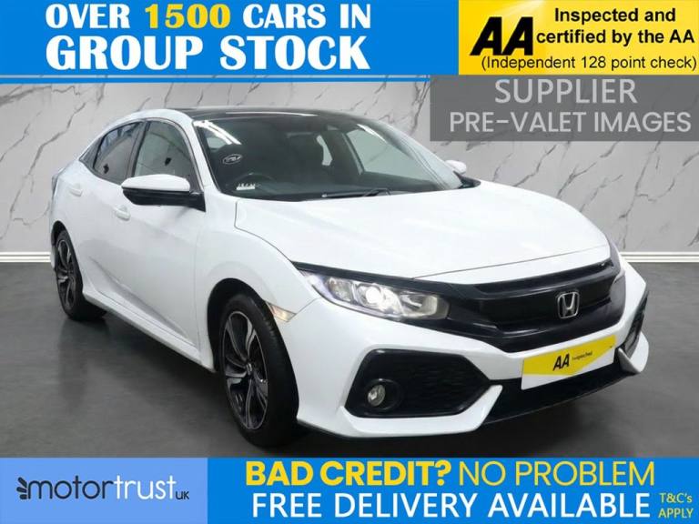 2018 Honda Civic 1.0 VTEC Turbo EX Hatchback 5dr Petrol Manual Euro 6 (s/s) (129 ps) Hatchback Pe...