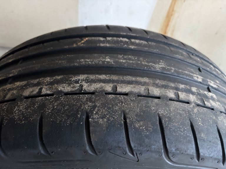 VW Golf Alloy and Tyre