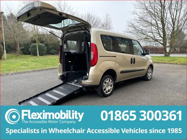 2016 Fiat Doblo Wheelchair Accessible Vehicle - 1.4 16V Easy 5dr - 4 Seats + Winch MPV Petrol Manual
