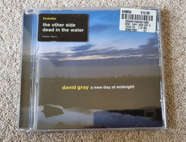 David Gray “A New Day at Midnight” CD 