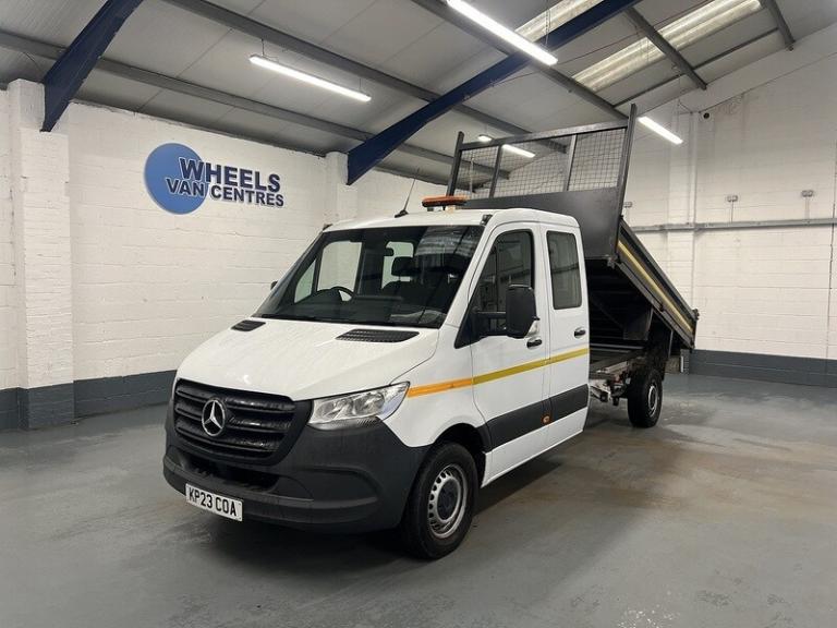 2023 Mercedes-Benz Sprinter 3.5t Progressive Crew Cab Tipper CHASSIS CAB DIESEL Manual