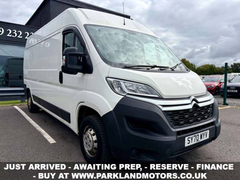 2020 Citroen Relay 2.2 Relay 35 L3H2 Enterprise Blue HDi S/S Panel Van Diesel Manual