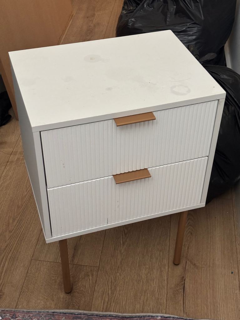 Nightstand with two drawers 