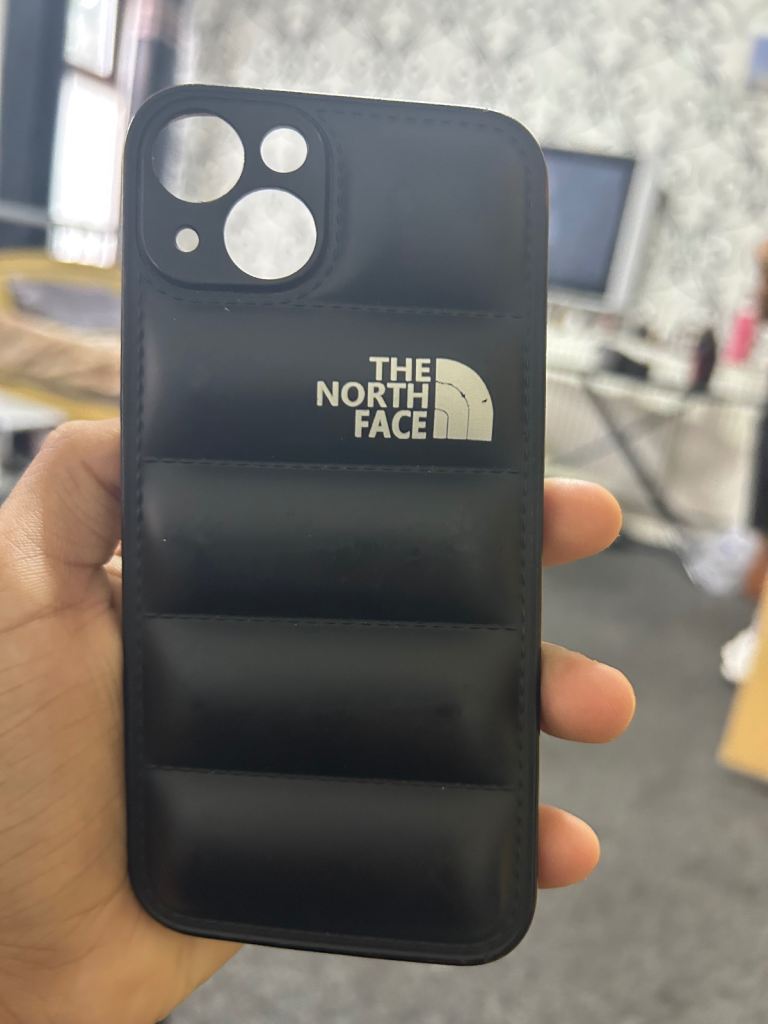 The North Face Puffer Phone Case for iPhone – Black, As Good As New