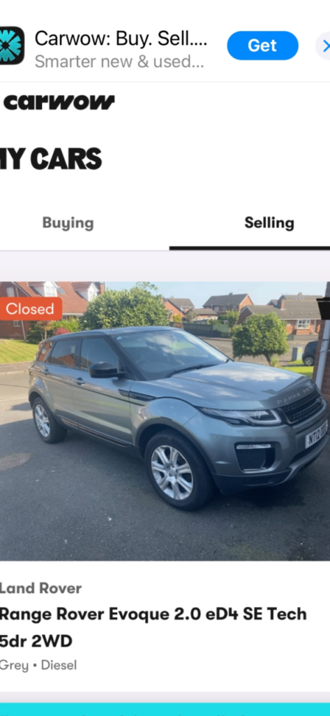 Land Rover, RANGE ROVER EVOQUE, Estate, 2016, Manual, 1999 (cc), 5 doors