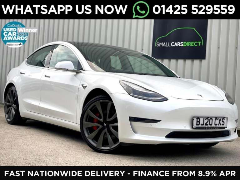 2020 Tesla Model 3 (Dual Motor) Performance Auto 4WDE 4dr (Performance Upgrade) SALOON Electric A...