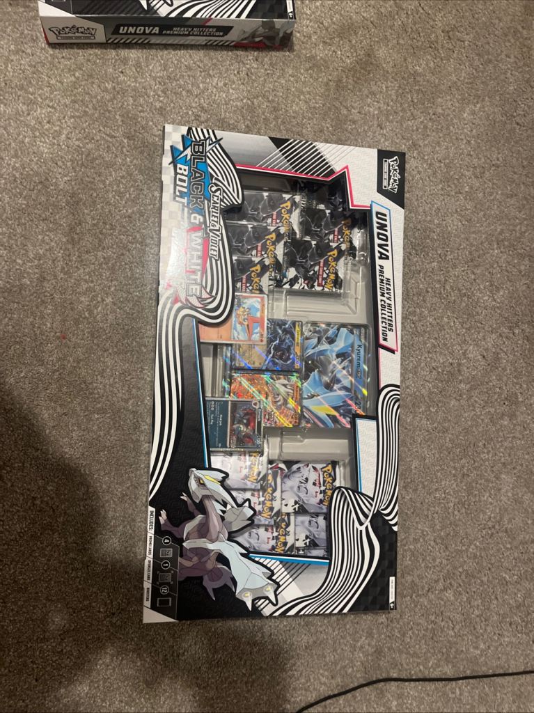 pokémon black bolt and white flare heavy hitter premium condition 