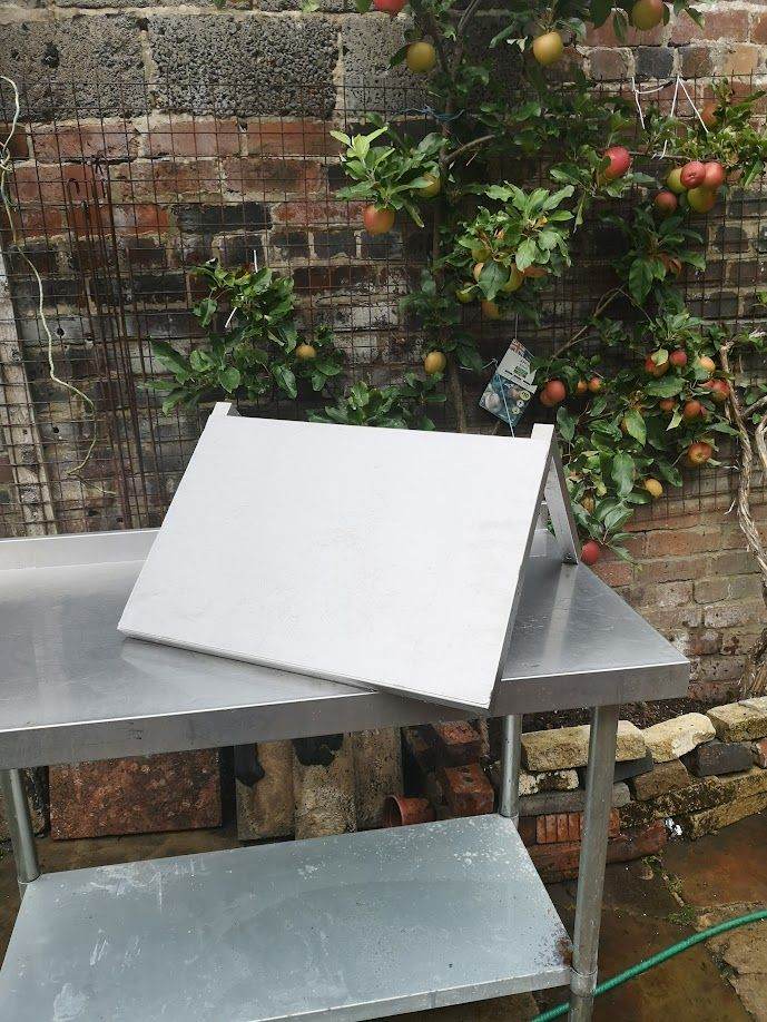 Staniless steel Microwave shelf