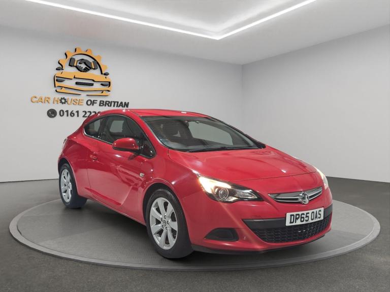 2015 Vauxhall Astra GTC 1.4T 16V 140 Sport 3dr HATCHBACK PETROL Manual