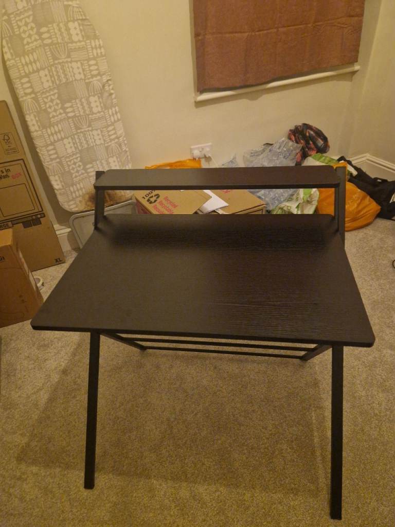 image for Foldable Desk (Dark Brown)