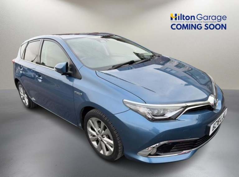 2018 Toyota Auris 1.8 Hybrid Excel TSS 5dr CVT [Leather] HATCHBACK PETROL/ELECTRIC Automatic