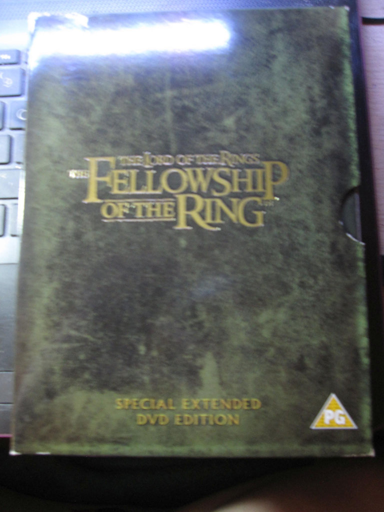 The lord of the rings The fellowship of the ring Dvd's