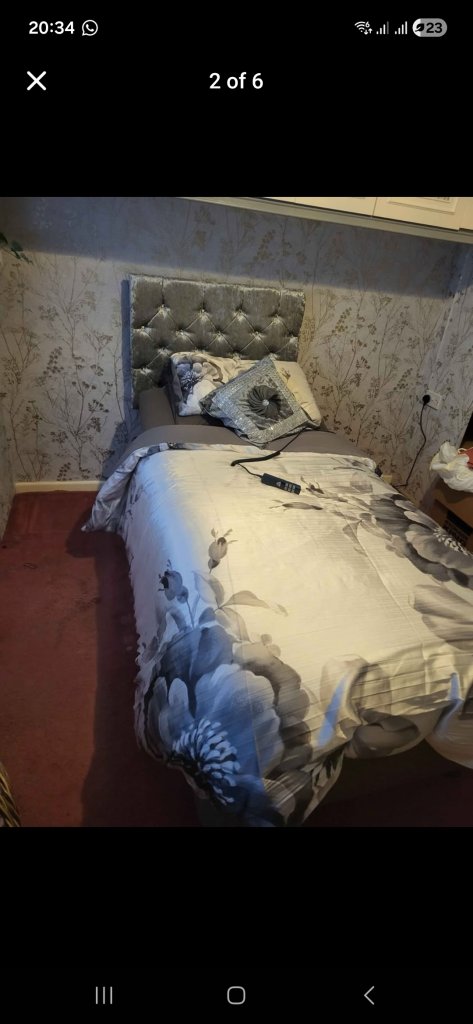Electric single bed