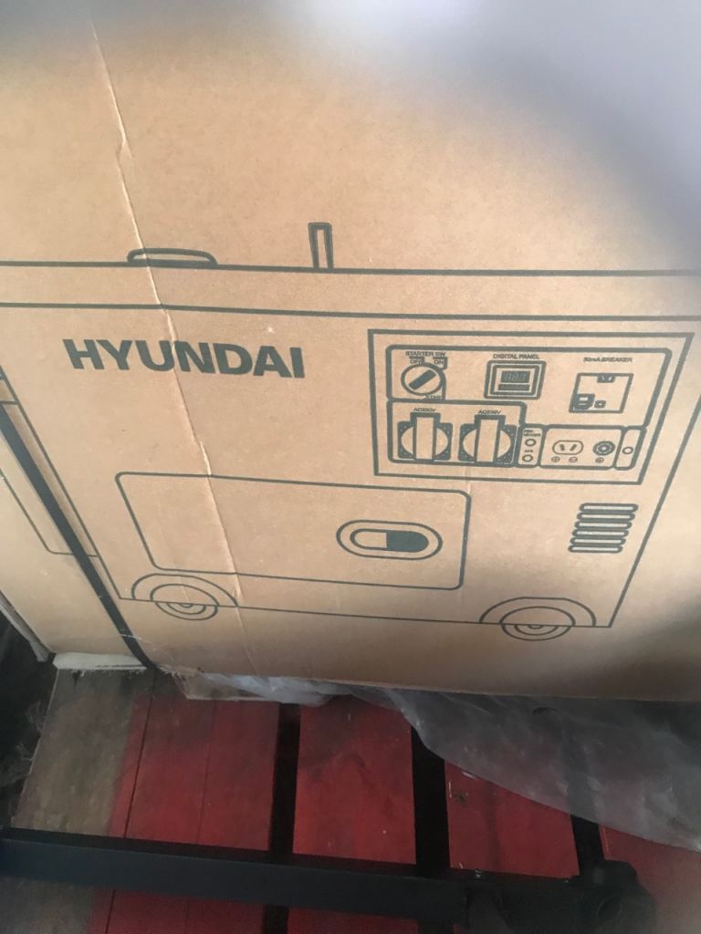 Hyundai 600se diesel generator 