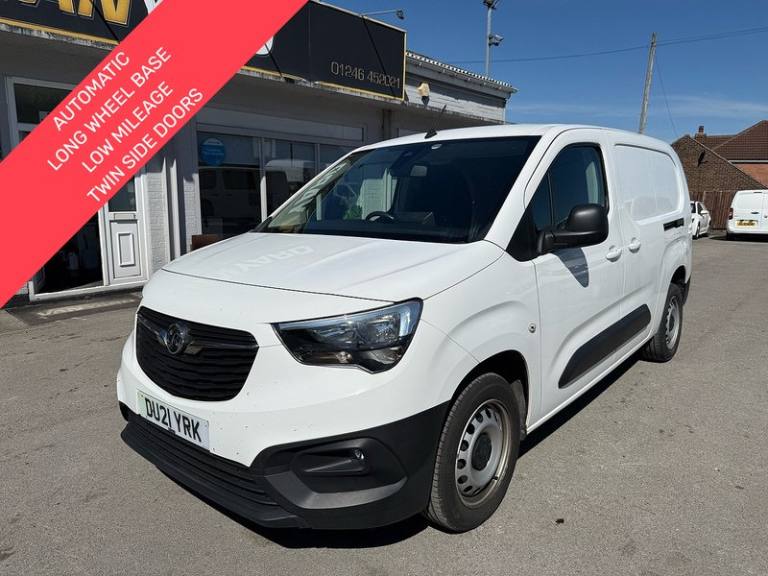 2021 Vauxhall Combo 2300 1.5 Turbo D 130ps H1 Edition Van Auto PANEL VAN DIESEL Automatic