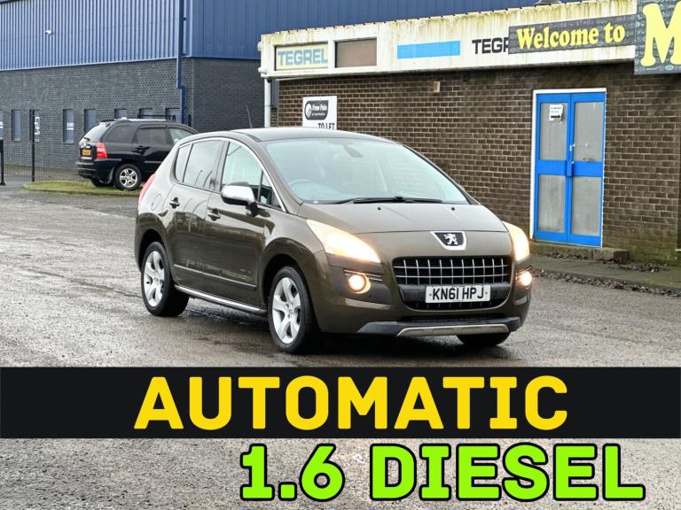 2011 Peugeot 3008 1.6 HDi 112 Exclusive 5dr EGC HATCHBACK Diesel Semi Automatic