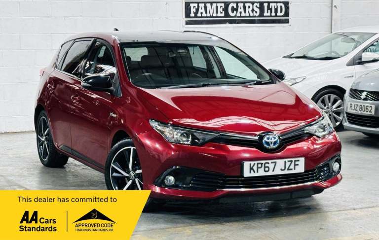 2017 Toyota Auris 1.8 VVT-h GB25 CVT Euro 6 (s/s) 5dr (Safety Sense) HATCHBACK Petrol/Electric Hy...