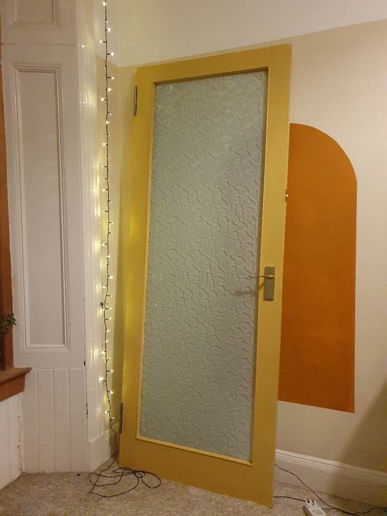 image for Interior door with glass panel