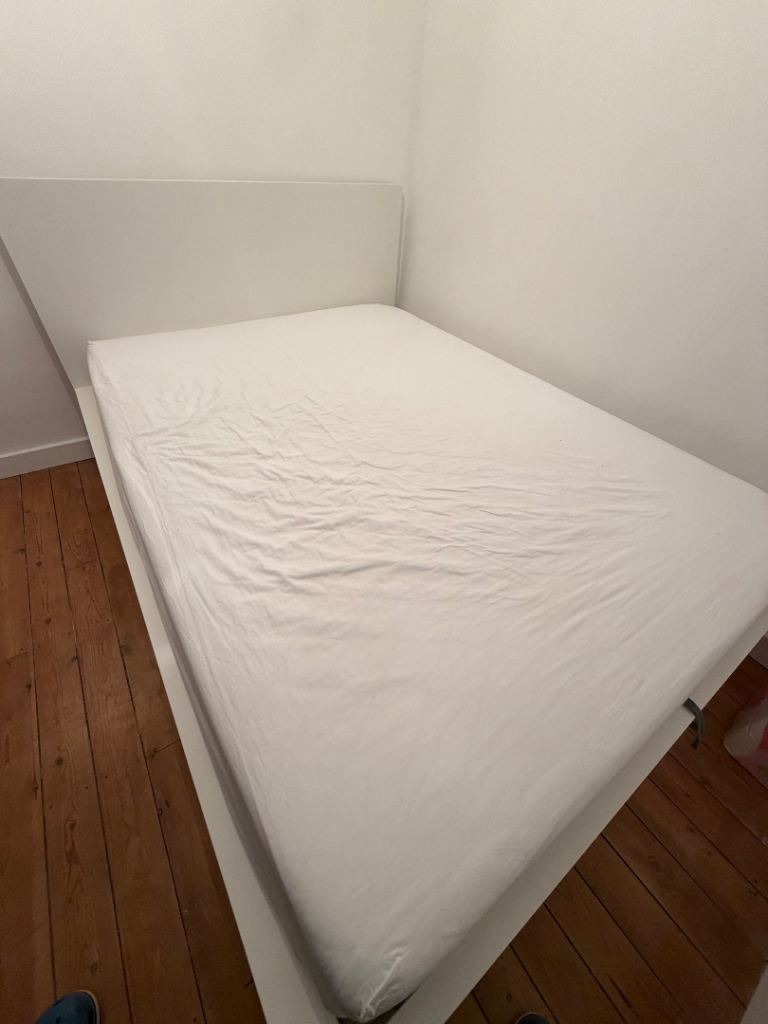 IKEA MALM Double Ottoman Bed