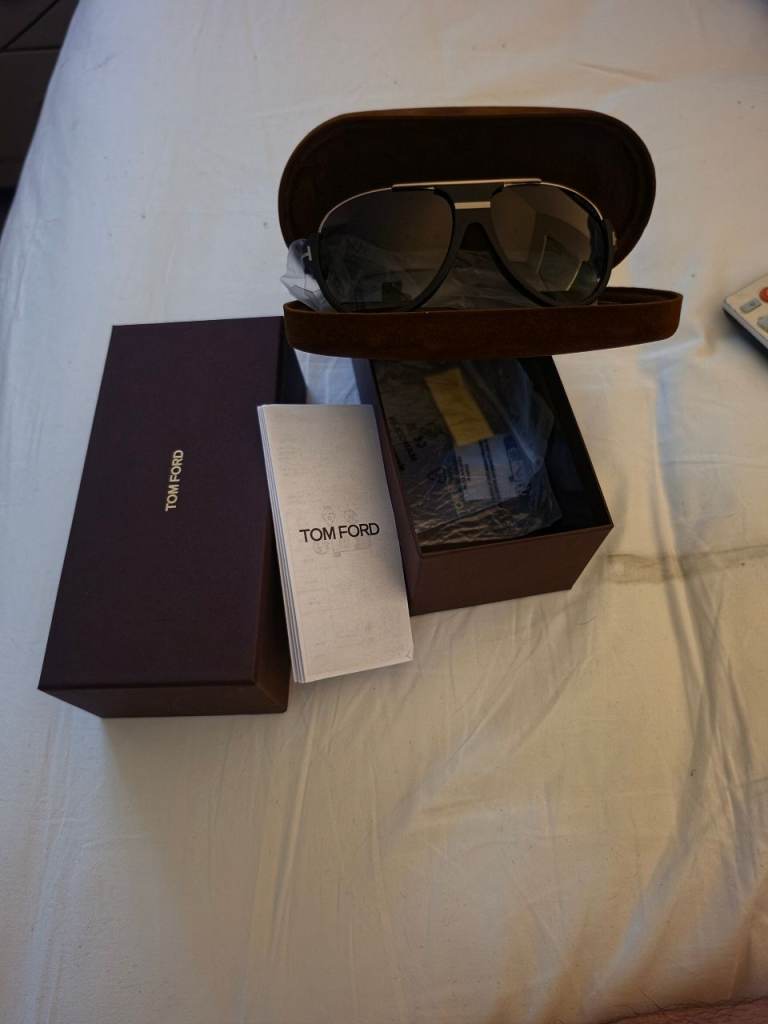 Tom Ford Dimitry TF334 Sunglasses – Gold, As Good As New