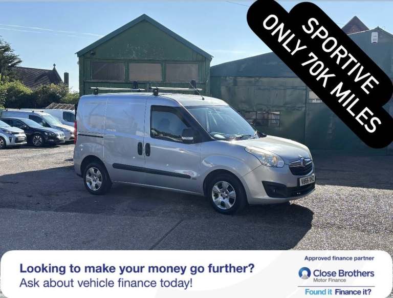 2016 Vauxhall Combo 2000 1.3 CDTI 16V eFLEX H1 Sportive Van Start Stop PANEL VAN DIESEL Manual