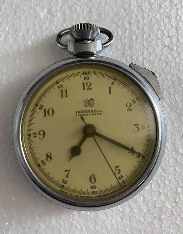 Ingersoll Chronostop Pocket Watch