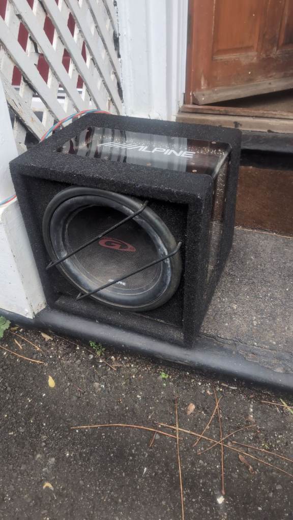 Car audio sub woofer
