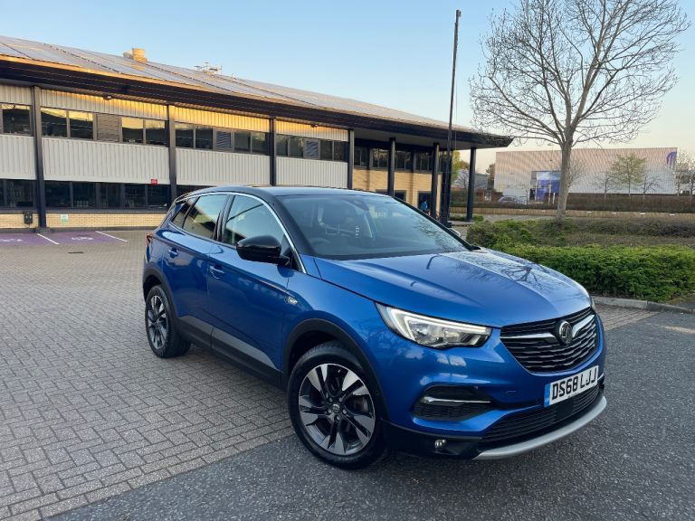 2018 Vauxhall Grandland X 1.5D Sport Automatic ULEZ Free Black Roof Full Service History Immaculate 