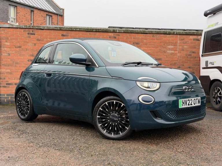 2022 Fiat 500e C 42kWh La Prima Convertible 2dr Electric Auto (118 ps) Automatic Convertible Elec...