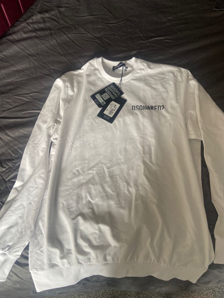 image for Dsquared white jumper 