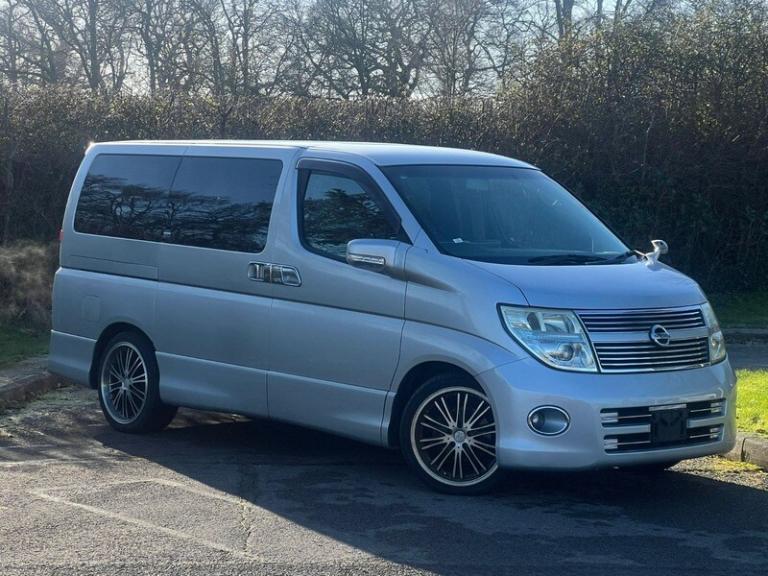 2008 NISSAN ELGRAND 250 HIGHWAY STAR BLACK LEATHER EDITION ONLY 39K MILES
