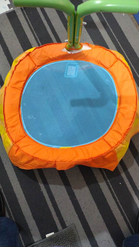 Small trampoline - great for indoor/outdoor fun