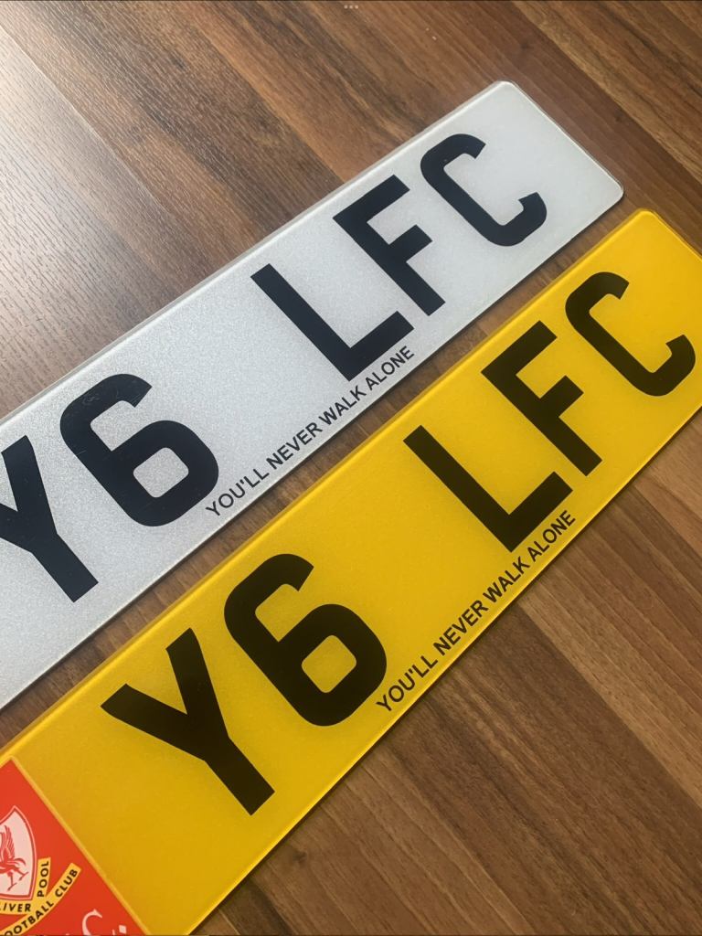 LFC NUMBER PLATE