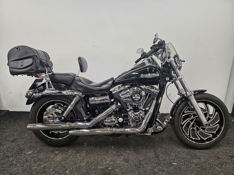 HARLEY-DAVIDSON SUPER GLIDE *** LOTS OF ACCESORIES - HISTORY - S+S PIPES ***