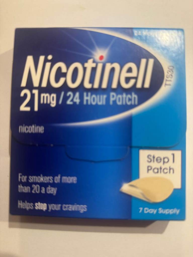 Nicotinell 21mg 24 Hour Clear Patches, 11 Pack