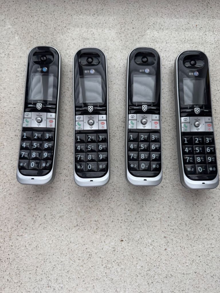 BT8600 Digital Cordless Phone Set 