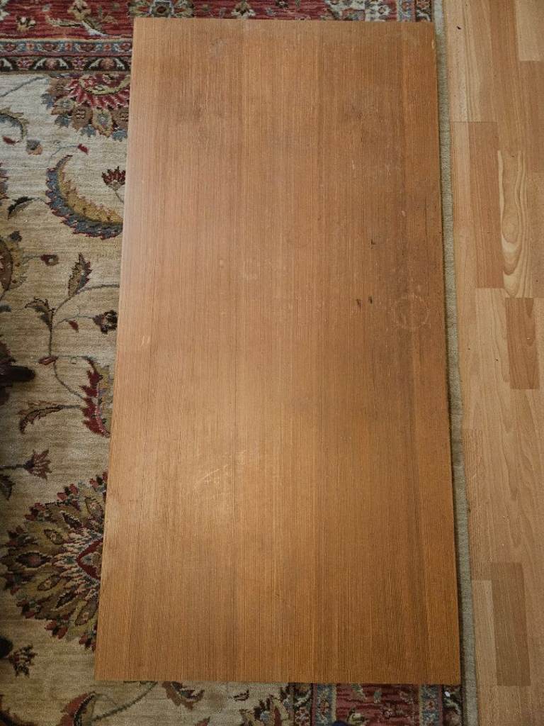 Sturdy Wood Desk Top - Long & Wide