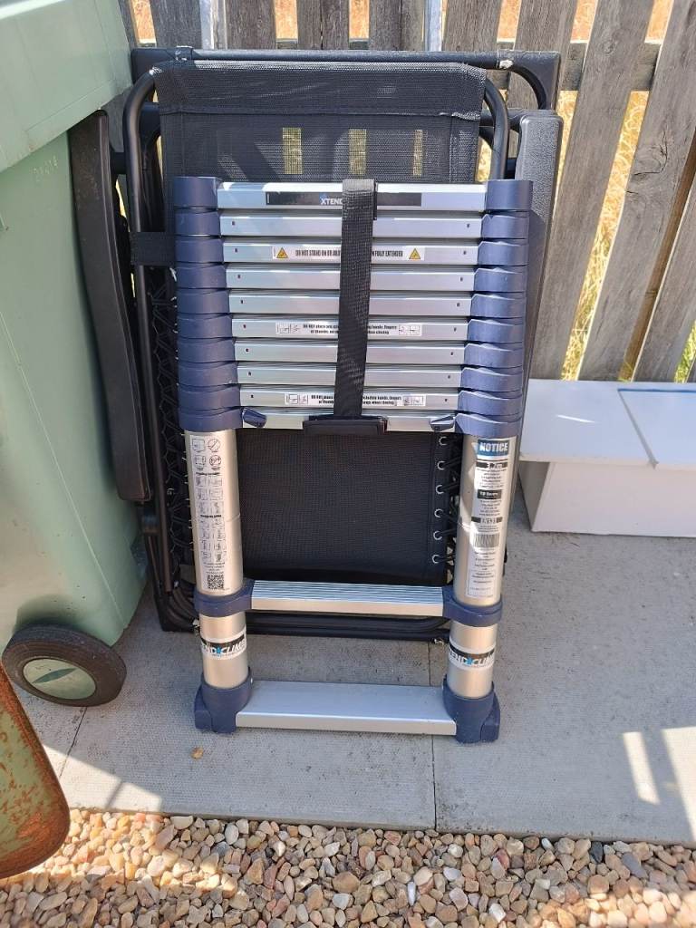 Telescopic Ladder – Good Condition, Compact