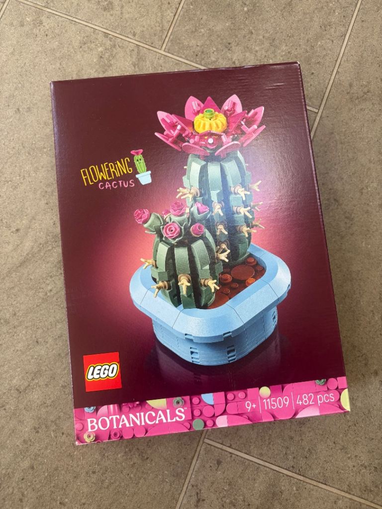 Lego Botanicals - Flowering Cactus - Unopened and Sealed
