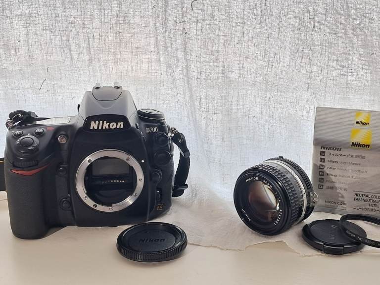 Nikon D700 DSLR body (with optional lens)