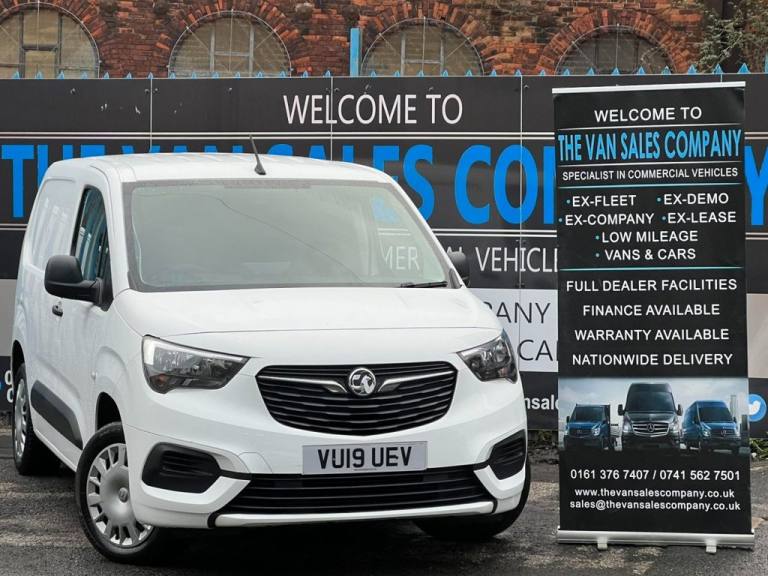 2019 19 VAUXHALL COMBO 1.6 L1H1 2000 SPORTIVE S/S 101 BHP EURO 6 PANEL VAN (NAV)
