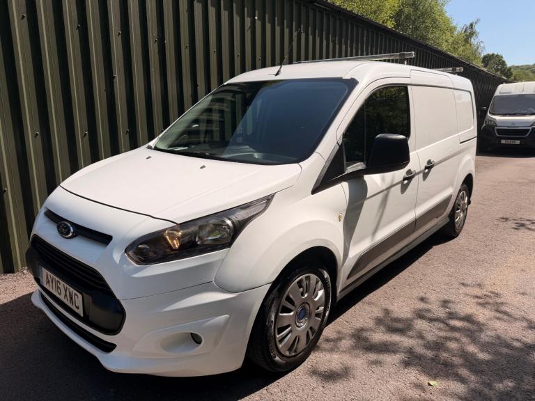 2016 16 FORD TRANSIT CONNECT 1.6 TDCI TREND L2 LWB VAN 130k S/H WHITE NO VAT