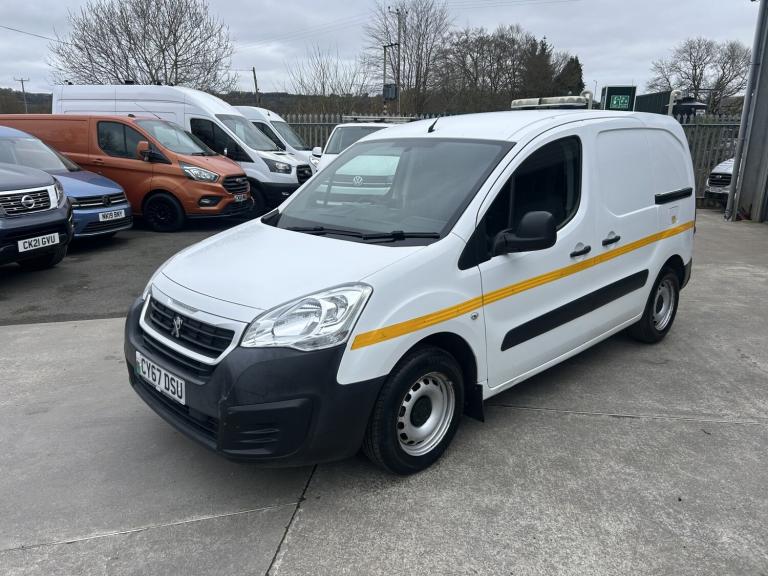 PEUGEOT PARTNER 1.6 BlueHDi 648 S White Manual Diesel 2018