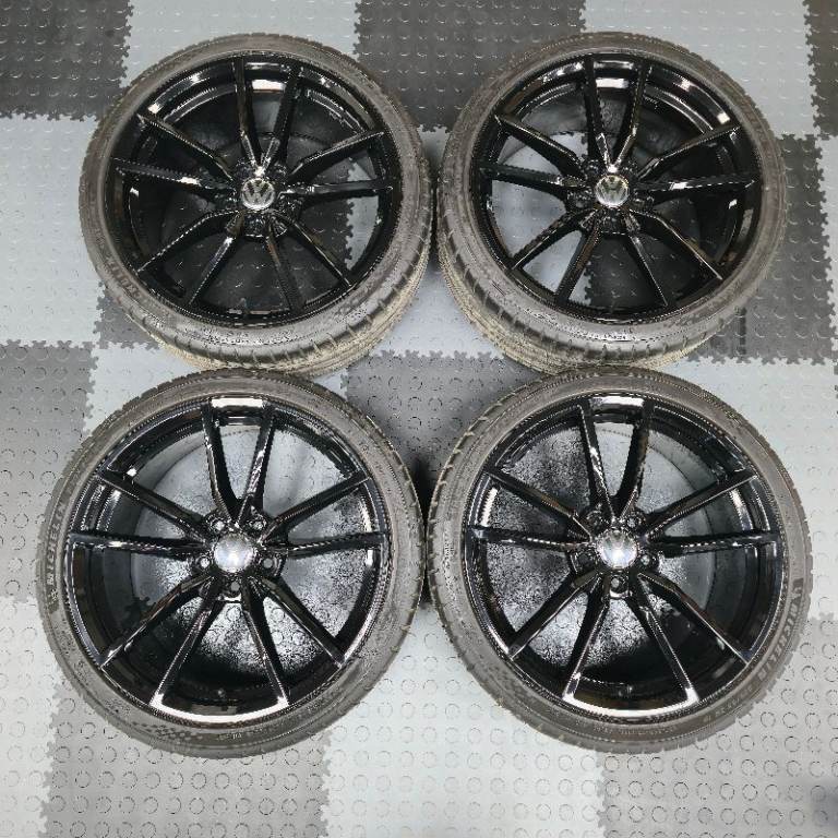 Genuine Volkswagen Golf Pretoria 19" Alloy Wheels GTI GTD GTE Caddy