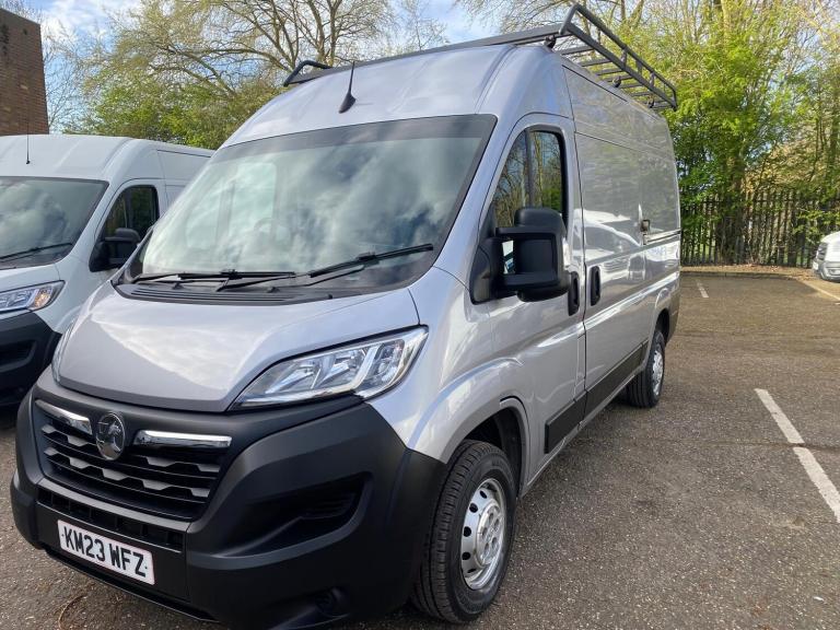 2023 23 Reg Vauxhall Movano Prime MWB H2 2.2 Turbo D Euro6 Air Con SAT NAV +VAT 